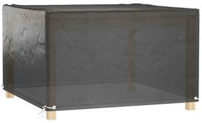 3155344 vidaXL Покривала за мебели 2 бр 8 капси 132x132x80 см квадратни