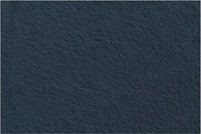 Тъмносин пуф от изкуствен косъм Lilibet – Bobochic Paris