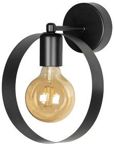 Аплик МАРТИС S, черен, 1xE27