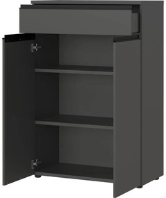 Антрацитно шкафче 81x120 cm Bedano – Germania