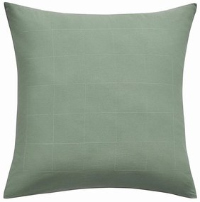 Зелено двойно удължено спално бельо 240x220 cm Linella – douceur d'intérieur