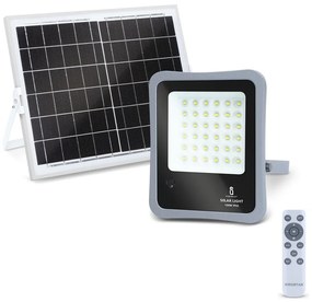 Aigostar - LED Димируем соларен прожектор LED/100W/3,2V IP65 + д.у.