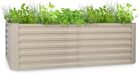 Blumfeldt High Grow Straight, повдигната леха, 200 х 60 х 100 см, 1200 л, стомана