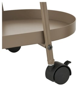 Метална маса за сервиране на колелца 27,5x60 cm Empoli – House Nordic