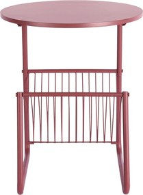 Метална кръгла странична масичка ø 40 cm Riqueza Revista – Leitmotiv