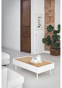 Бяла масичка за кафе Arista - Teulat