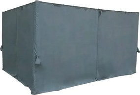 Завеси за беседка Hesperide Palmeira, Цвят Шисти, 3x4 m