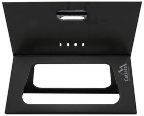 Сгъваема черна скара на дървени въглища Piran - Cattara