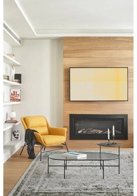 Жълт фотьойл Sadira - Teulat