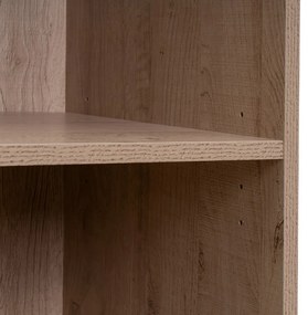 Отворен модулен шкаф от декор от дъб в естествен цвят 60x180x45 cm Modular – Casa Selección