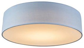 Таванна лампа синя 40 см с LED - Drum LED