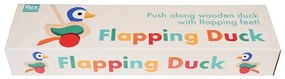 Дървена играчка Flapping Duck – Rex London