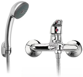 Стенен смесител за вана/душ, BSM11, Ferro, с аксесоари