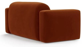 Теракотен кадифен диван 180 cm Strino – Cosmopolitan Design
