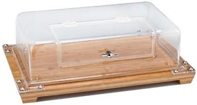 Alkan - Акрилен контейнер с дървена подложка 59x39cm(ZCP 534) - 0136718