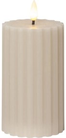 LED свещ (височина 15 см) Flamme Stripe - Star Trading