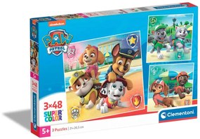 Clementoni - Пъзел Paw Patrol 25301 3х48ч.