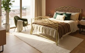 Легло Dalida-110x190-Gold-Με ποδαρικό