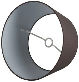 Абажур от лен кафяв 45/25