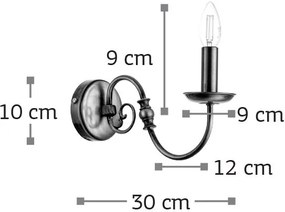 Стенни аплици InLight 43369