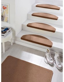 Комплект от 15 кафяви стъпала за стълби, 23 x 65 cm Fancy - Hanse Home