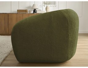 Зелен шенилов сгъваем диван 228 cm Neyo – Bobochic Paris