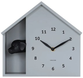 Стенен часовник Peeking Doggy – Karlsson