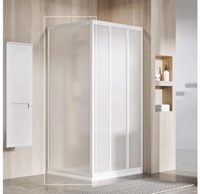 Ravak 940701R211 - Фиксиран параван за душ SUPERNOVA 90x198 см бял