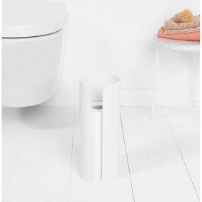 Стойка за резервна тоалетна хартия Brabantia ReNew 1003470, Тройна, Устойчива на корозия, Бял