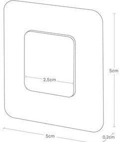 Метална поставка за гъба без пробиване Film Hook – YAMAZAKI