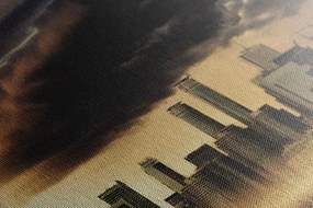 Картина на платно – Облаци над града