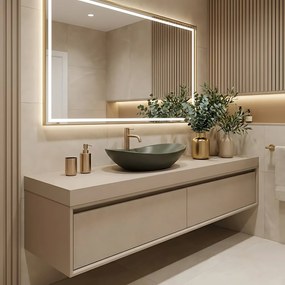 Умивалник за плот Rea Royal Olive Matt