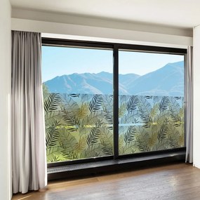 Стикер за прозорец 200x40 cm Classy Palm Leaves - Ambiance