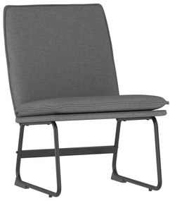 351313 vidaXL Стол шезлонг, тъмносив, 52x75x76 см, текстил