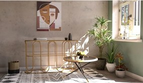 Ратанова конзолна маса в естествен цвят 32x110 cm Samui – Mauro Ferretti