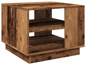 856802 vidaXL Масичка за кафе от старо дърво 55x55x42 cm Инженерна дървесина