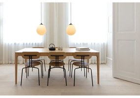 Черно-бял абажур ø 27 cm Around the World Medium – UMAGE