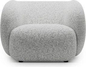 Светлосиво кресло Kate – Micadoni