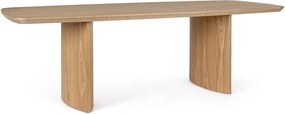 Трапезна маса от декор от дъб 100x240 cm Odelia – Bizzotto