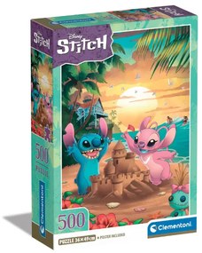 Clementoni - Пъзел Disney Stitch 35547 500ч.