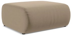 Бежова кадифена табуретка Ekahi – Makamii