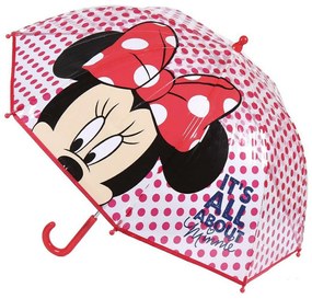 Чадър Minnie Mouse Червен (Ø 71 cm)