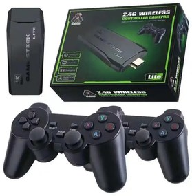 Винтидж гейминг платформа с 2 безкабелни джойстика MD Games 2024
