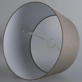 Модерна висяща лампа бяла с абажур 45 см таупе - Combi 1