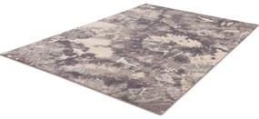 Сив вълнен килим 133x180 cm Daub - Agnella