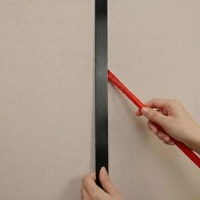 Самозалепваща декоративна лайсна Rea P14454CD 3,8cm Brush Black