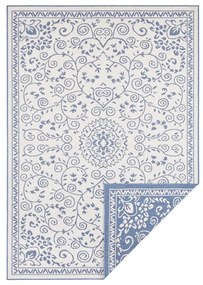 Синьо-кремав килим на открито , 160 x 230 cm Leyte - NORTHRUGS