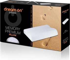 Възглавница Dream On, Memory Premium, 67x43x13, Мемори пяна