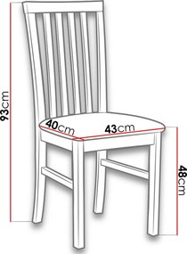 Стол Lombardy I - Sonoma - Mauro