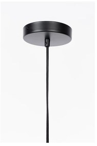Черна висяща лампа с метален абажур ø 20 cm Aysa - White Label